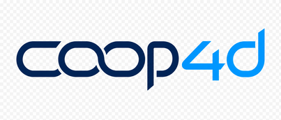Logo coop4d berwarna lembut